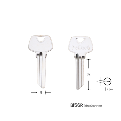 B156R โชว่าลูกปืนยาว-ขวา