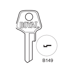 B149 โรแยลแม่กุญแจกลาง