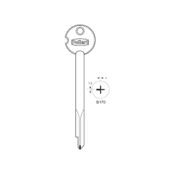 B170 ไซส์ 4 แฉกยาว ZE-5X (นอก)