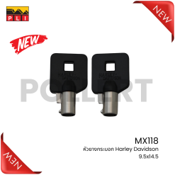 MX118 หัวยางกระบอก Harley Davidson 9.5 x 14.5