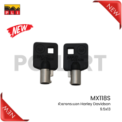MX118S หัวยางกระบอก Harley Davidson 9.5 x 13