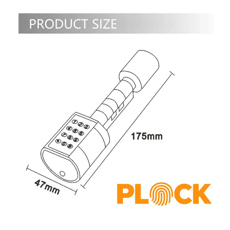 plock0704-intelligent-lock-cylinder-3colors