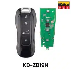 KD ZB Smart key ZB19N สมาร์ทรีโมท ZB ทรง Porsche สำหรับเครื่อง KD-X4, KD-X2 และ KD-MAX