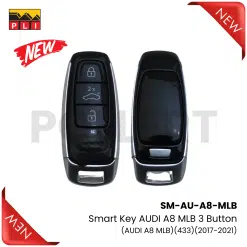 SM-AU-A8-MLB Smart Key AUDI A8 MLB 3 Button 433.92Mhz (2017-2021)
