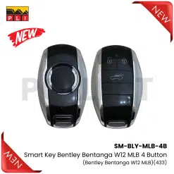 SM-BLY-MLB-4B Smart Key Bentley Bentanga W12 MLB 4 Button 433.92Mhz