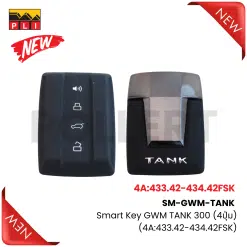 SM-GWM-TANK SMART KEY GWM TANK 300 4 ปุ่ม 4A:433.42-434.42FSK