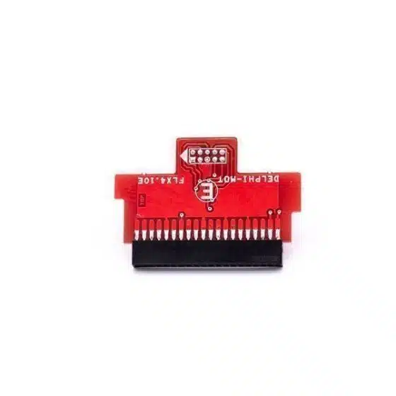 ## Universal MAGBench: BDM Delphi Adapter

**SKU:** FLX4.10E

### อะแดปเตอร์โปรแกรม ECU Delphi ในโหมด BDM

อะแดปเตอร์สำหรับเชื่อมต่อและโปรแกรม **ECU Delphi** ที่ใช้ไมโครโปรเซสเซอร์ **Motorola MPC5xx** ผ่านโหมด **BDM**

ตัวอะแดปเตอร์มาพร้อม **ไฟ LED สำหรับส่องสว่างบริเวณจุดเชื่อมต่อ** ช่วยให้ทำงานได้สะดวกและแม่นยำยิ่งขึ้น พร้อมติดตั้ง **ไมโครชิปสำหรับระบุรุ่น ECU** ทำให้เครื่อง **FLEX** สามารถตรวจจับและระบุรุ่น ECU ที่เชื่อมต่อได้โดยอัตโนมัติ

**จุดเด่น**

* รองรับการโปรแกรม ECU Delphi ผ่าน **BDM**
* สำหรับ ECU ที่ใช้ **Motorola MPC5xx**
* มีไฟ LED ช่วยส่องสว่างขณะทำงาน
* มีไมโครชิปช่วยให้ FLEX ตรวจจับรุ่น ECU ได้
* ออกแบบมาเพื่อใช้งานร่วมกับ **Universal MAGBench**
