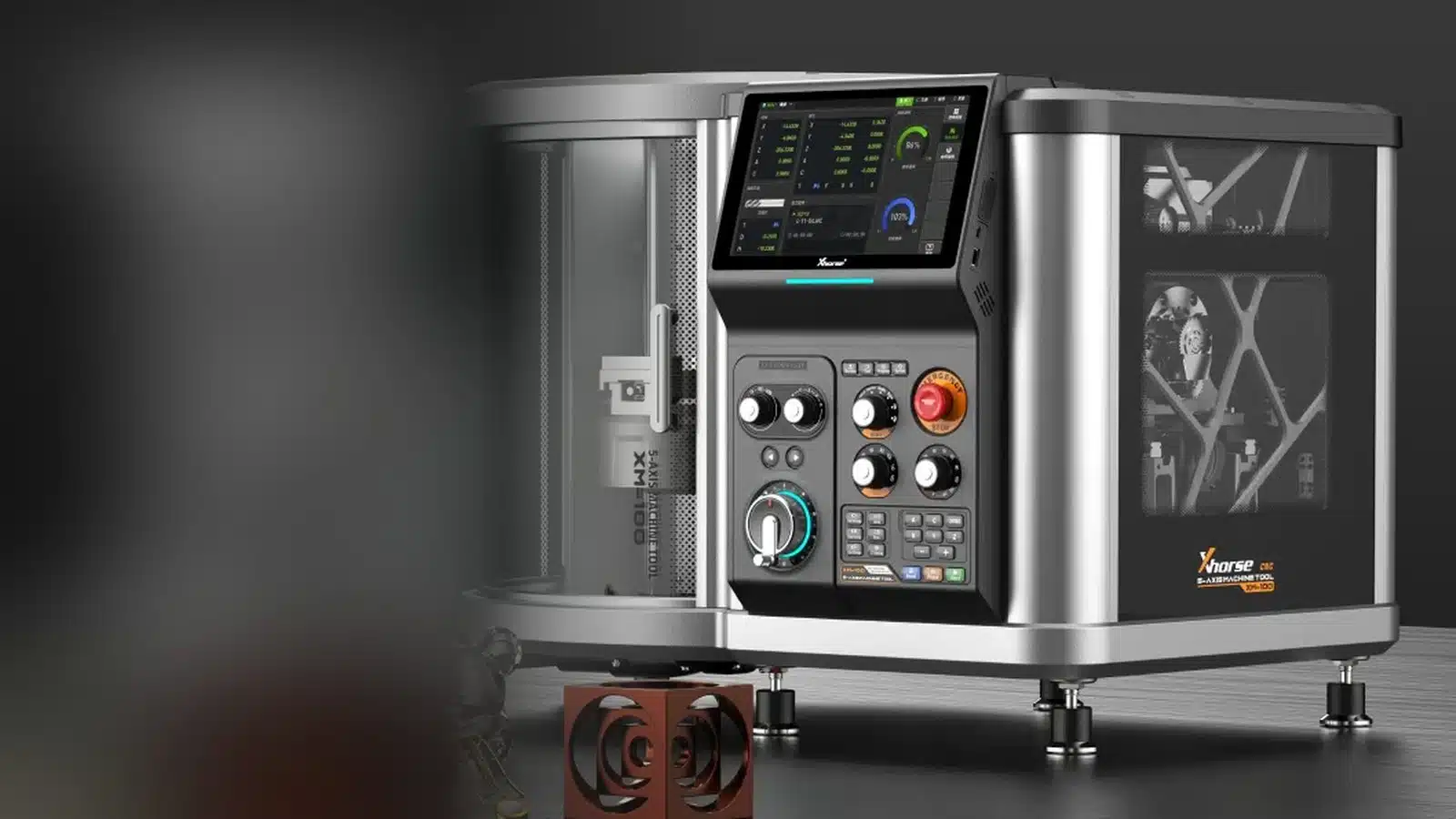 Xhorse Xmachine XM-100 เครื่อง CNC 5 แกนแบบตั้งโต๊ะ