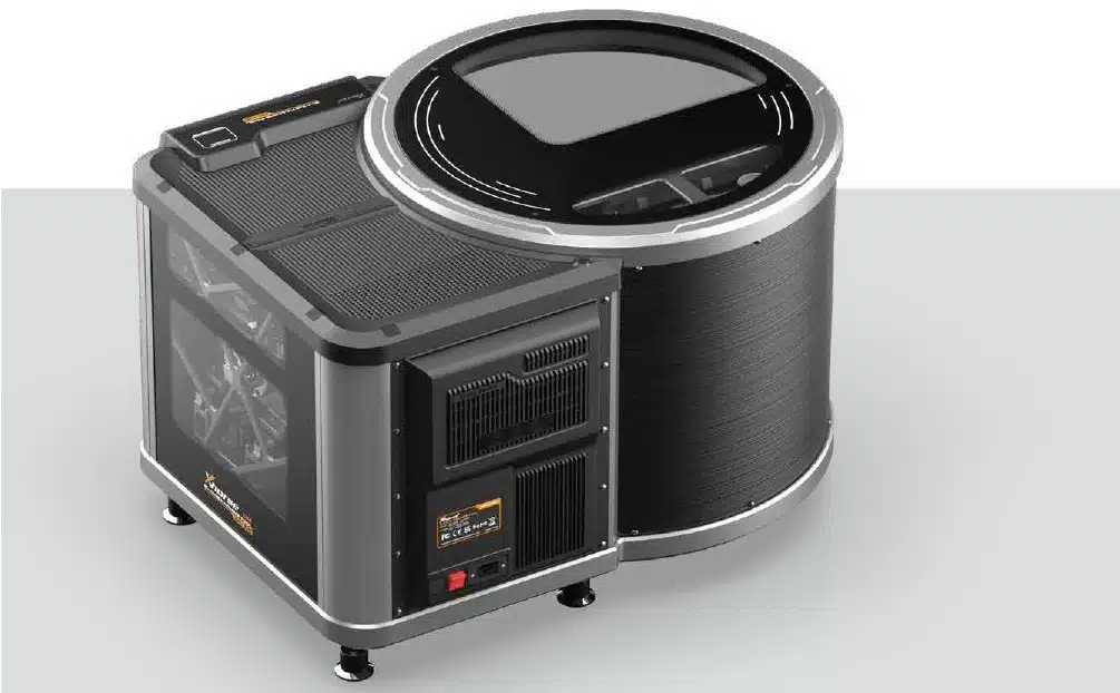 ด้านหลังเครื่อง XM-100